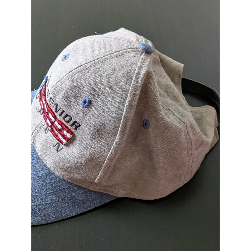 1999 US Senior Open Des Moines‎ Hat Golf Strapback By Ahead Multicolor OSFM